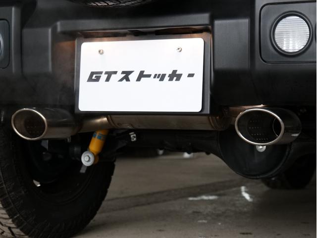 ジムニー XG ビルシュタインショック 社外マフラー ジオランダーX-AT 社外16AW バンパーガード ナビ/フルセグ/CD/DVD/Bluetooth ビルトインETC 前後ドラレコ LEDヘッドライト(15枚目)