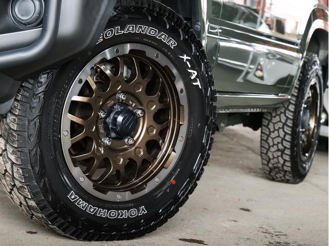 ジムニー XG ビルシュタインショック 社外マフラー ジオランダーX-AT 社外16AW バンパーガード ナビ/フルセグ/CD/DVD/Bluetooth ビルトインETC 前後ドラレコ LEDヘッドライト(17枚目)