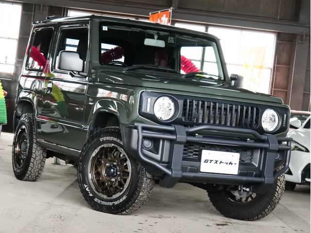 ジムニー XG ビルシュタインショック 社外マフラー ジオランダーX-AT 社外16AW バンパーガード ナビ/フルセグ/CD/DVD/Bluetooth ビルトインETC 前後ドラレコ LEDヘッドライト(18枚目)