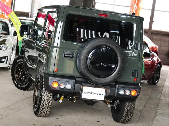 ジムニー XG ビルシュタインショック 社外マフラー ジオランダーX-AT 社外16AW バンパーガード ナビ/フルセグ/CD/DVD/Bluetooth ビルトインETC 前後ドラレコ LEDヘッドライト(19枚目)
