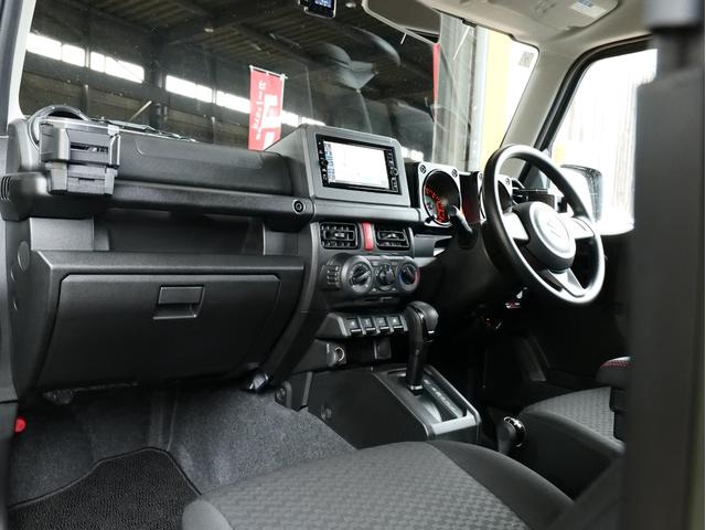 ジムニー XG ビルシュタインショック 社外マフラー ジオランダーX-AT 社外16AW バンパーガード ナビ/フルセグ/CD/DVD/Bluetooth ビルトインETC 前後ドラレコ LEDヘッドライト(29枚目)