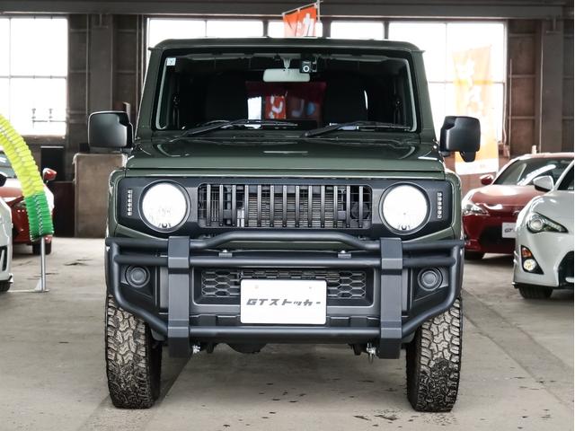 ジムニー XG ビルシュタインショック 社外マフラー ジオランダーX-AT 社外16AW バンパーガード ナビ/フルセグ/CD/DVD/Bluetooth ビルトインETC 前後ドラレコ LEDヘッドライト(34枚目)