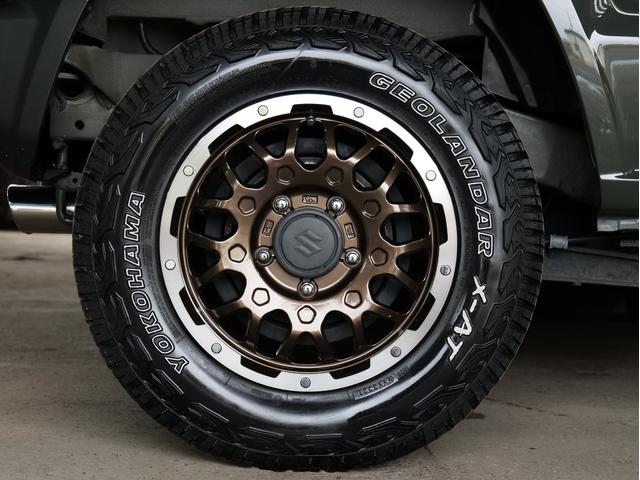 ジムニー XG ビルシュタインショック 社外マフラー ジオランダーX-AT 社外16AW バンパーガード ナビ/フルセグ/CD/DVD/Bluetooth ビルトインETC 前後ドラレコ LEDヘッドライト(36枚目)