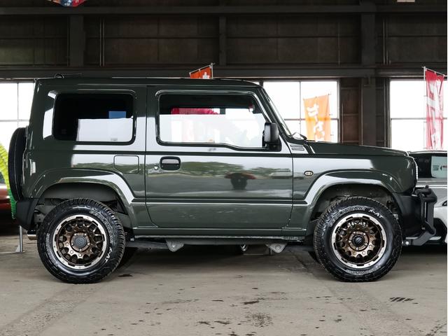 ジムニー XG ビルシュタインショック 社外マフラー ジオランダーX-AT 社外16AW バンパーガード ナビ/フルセグ/CD/DVD/Bluetooth ビルトインETC 前後ドラレコ LEDヘッドライト(39枚目)