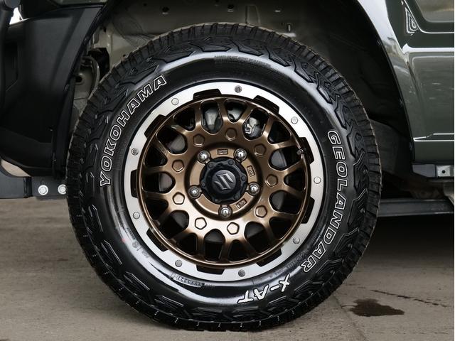 ジムニー XG ビルシュタインショック 社外マフラー ジオランダーX-AT 社外16AW バンパーガード ナビ/フルセグ/CD/DVD/Bluetooth ビルトインETC 前後ドラレコ LEDヘッドライト(41枚目)