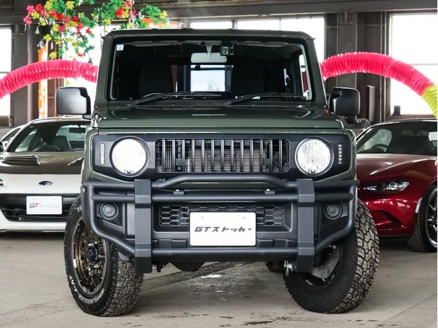 ジムニー XG ビルシュタインショック 社外マフラー ジオランダーX-AT 社外16AW バンパーガード ナビ/フルセグ/CD/DVD/Bluetooth ビルトインETC 前後ドラレコ LEDヘッドライト(46枚目)