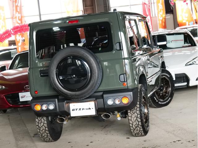 ジムニー XG ビルシュタインショック 社外マフラー ジオランダーX-AT 社外16AW バンパーガード ナビ/フルセグ/CD/DVD/Bluetooth ビルトインETC 前後ドラレコ LEDヘッドライト(48枚目)