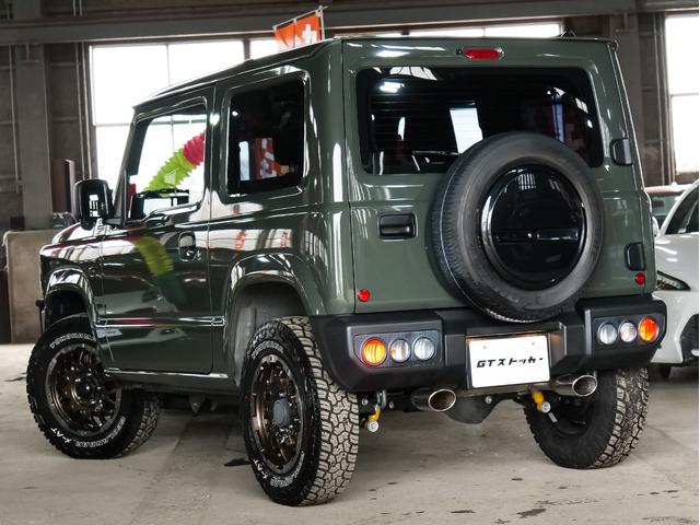 ジムニー XG ビルシュタインショック 社外マフラー ジオランダーX-AT 社外16AW バンパーガード ナビ/フルセグ/CD/DVD/Bluetooth ビルトインETC 前後ドラレコ LEDヘッドライト(52枚目)