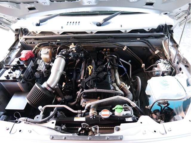 ジムニーシエラ JL 5MT リフトアップ JAOSリフトアップきっと RAYS16AW フジツボマフラー 津田レーシングエアクリ 純正8型ナビ フルセグ Bカメラ カーボン調コンビハンドル 前後ドラレコ ETC(37枚目)