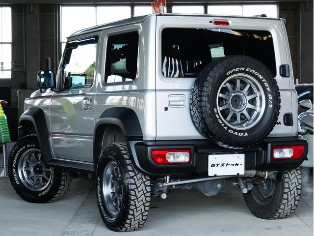 ジムニーシエラ JL 5MT リフトアップ JAOSリフトアップきっと RAYS16AW フジツボマフラー 津田レーシングエアクリ 純正8型ナビ フルセグ Bカメラ カーボン調コンビハンドル 前後ドラレコ ETC(56枚目)