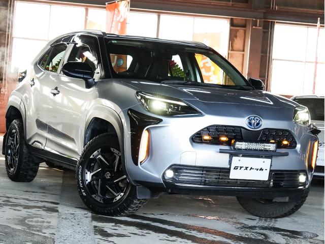 ヤリスクロス ハイブリッドＺ　ワンオーナー　リフトアップ　寒冷地仕様　夏冬タイヤセット　純正ディスプレイオーディオ／Ｂｌｕｅｔｏｏｔｈ／バックカメラ　レーダークルーズ　社外１６ＡＷ　ＢＳＭ　パワーバックドア　リアフォグ（53枚目）