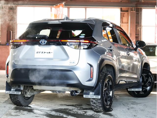 ヤリスクロス ハイブリッドＺ　ワンオーナー　リフトアップ　寒冷地仕様　夏冬タイヤセット　純正ディスプレイオーディオ／Ｂｌｕｅｔｏｏｔｈ／バックカメラ　レーダークルーズ　社外１６ＡＷ　ＢＳＭ　パワーバックドア　リアフォグ（54枚目）