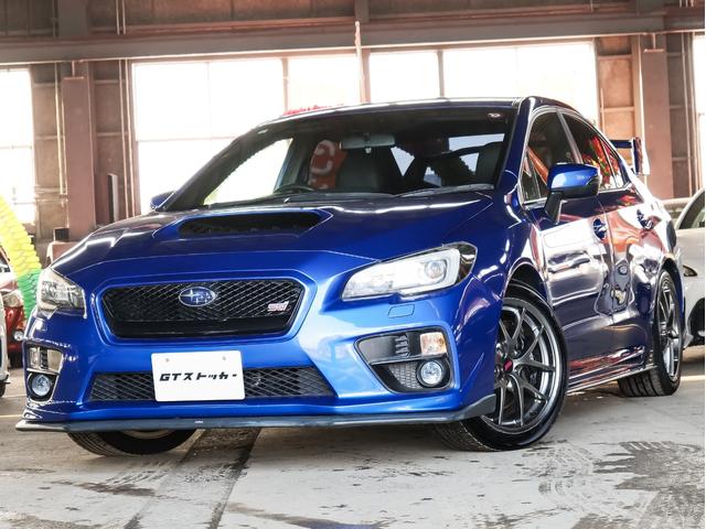 ＳＴＩフルエアロ　大型リアスポイラー　純正ＢＢＳ１８ＡＷ　カロッツェリアナビ／フルセグ／ナビ／バックカメラ　ＥＴＣ　ハーフレザーシート　スマートキー　プッシュスタート　リアフォグ　ＬＥＤヘッドライト