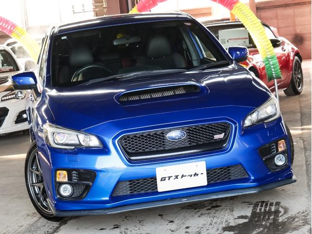 ＳＴＩフルエアロ　大型リアスポイラー　純正ＢＢＳ１８ＡＷ　カロッツェリアナビ／フルセグ／ナビ／バックカメラ　ＥＴＣ　ハーフレザーシート　スマートキー　プッシュスタート　リアフォグ　ＬＥＤヘッドライト