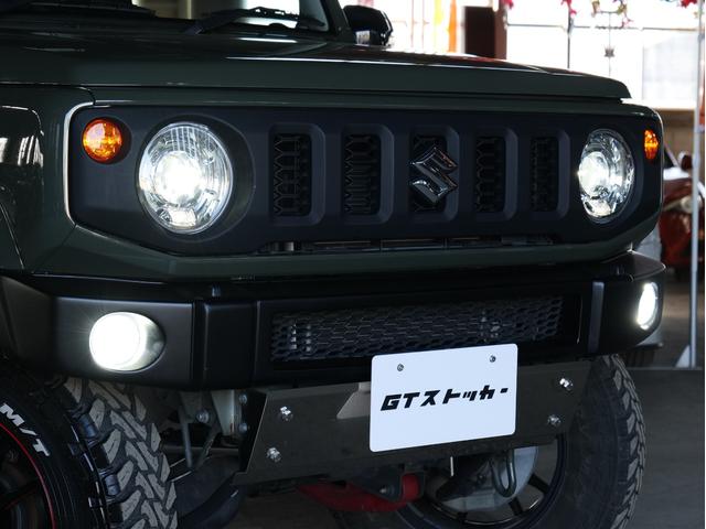 ジムニー ＸＣ　５ＭＴ　ワンオーナー　リフトアップ　ナビ／フルセグ／Ｂカメラ／ＤＶＤ／ＣＤ／Ｂｌｕｅｔｏｏｔｈ　デジタルミラー　フロントカメラ　ショートバンパー　ＲＹＡＳ１６ＡＷ　外マフラー　ゼロ１０００チャンバー（5枚目）