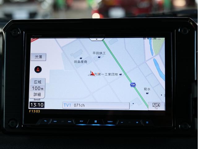 ジムニー ＸＣ　５ＭＴ　ワンオーナー　リフトアップ　ナビ／フルセグ／Ｂカメラ／ＤＶＤ／ＣＤ／Ｂｌｕｅｔｏｏｔｈ　デジタルミラー　フロントカメラ　ショートバンパー　ＲＹＡＳ１６ＡＷ　外マフラー　ゼロ１０００チャンバー（8枚目）