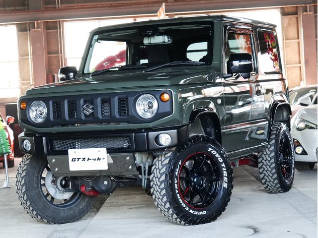 ジムニー ＸＣ　５ＭＴ　ワンオーナー　リフトアップ　ナビ／フルセグ／Ｂカメラ／ＤＶＤ／ＣＤ／Ｂｌｕｅｔｏｏｔｈ　デジタルミラー　フロントカメラ　ショートバンパー　ＲＹＡＳ１６ＡＷ　外マフラー　ゼロ１０００チャンバー（38枚目）