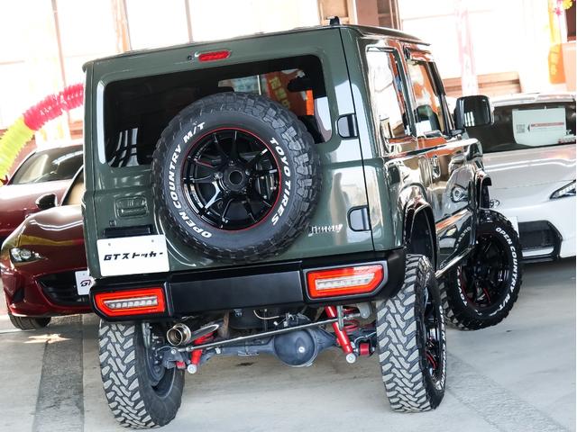 ジムニー ＸＣ　５ＭＴ　ワンオーナー　リフトアップ　ナビ／フルセグ／Ｂカメラ／ＤＶＤ／ＣＤ／Ｂｌｕｅｔｏｏｔｈ　デジタルミラー　フロントカメラ　ショートバンパー　ＲＹＡＳ１６ＡＷ　外マフラー　ゼロ１０００チャンバー（39枚目）