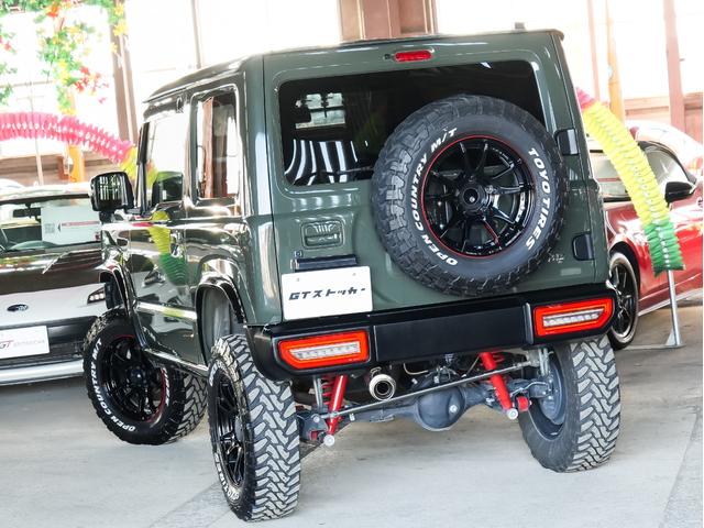 ジムニー ＸＣ　５ＭＴ　ワンオーナー　リフトアップ　ナビ／フルセグ／Ｂカメラ／ＤＶＤ／ＣＤ／Ｂｌｕｅｔｏｏｔｈ　デジタルミラー　フロントカメラ　ショートバンパー　ＲＹＡＳ１６ＡＷ　外マフラー　ゼロ１０００チャンバー（42枚目）