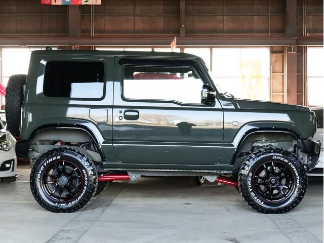 ジムニー ＸＣ　５ＭＴ　ワンオーナー　リフトアップ　ナビ／フルセグ／Ｂカメラ／ＤＶＤ／ＣＤ／Ｂｌｕｅｔｏｏｔｈ　デジタルミラー　フロントカメラ　ショートバンパー　ＲＹＡＳ１６ＡＷ　外マフラー　ゼロ１０００チャンバー（58枚目）