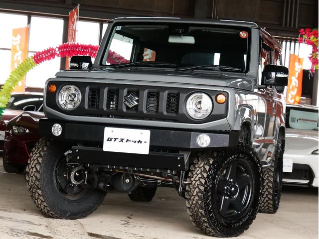 ジムニー ＸＣ　５ＭＴリフトアップ　外１６ＡＷ　ジオランダーＭ／Ｔ　ショートバンパー　クルーズコントロール　シートヒーター　ケンウッドＣＤ／ＵＳＢ／Ｂｌｕｅｔｏｏｔｈオーディオ　ＬＥＤヘッドライト　フォグライト（4枚目）