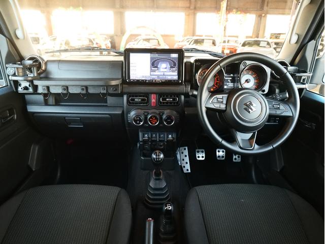 ジムニー XC 5MT リフトアップ アルパインナビ/フルセグ/CD/DVD/Bluetooth バックカメラ レイズ16AW オープンカントリー 前後ショートバンパー トラストマフラー/エアクリ LEDヘッドライト(6枚目)