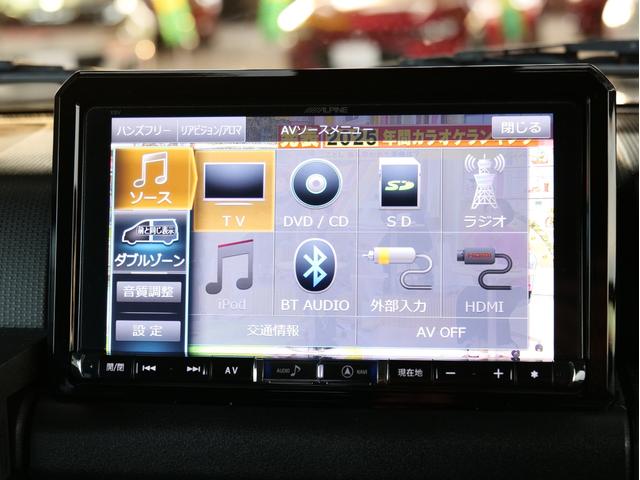 ジムニー XC 5MT リフトアップ アルパインナビ/フルセグ/CD/DVD/Bluetooth バックカメラ レイズ16AW オープンカントリー 前後ショートバンパー トラストマフラー/エアクリ LEDヘッドライト(9枚目)
