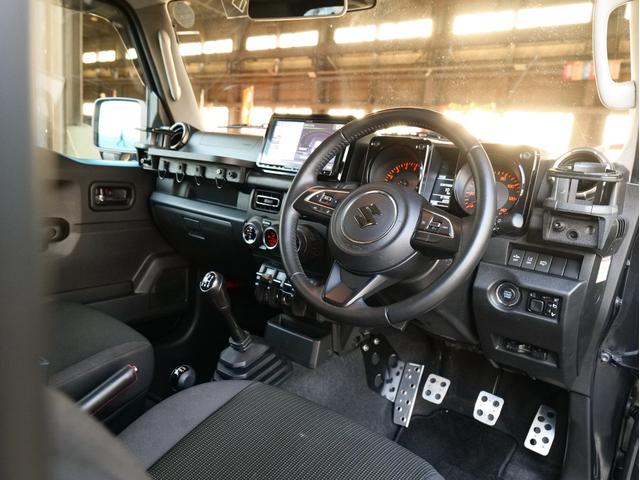 ジムニー XC 5MT リフトアップ アルパインナビ/フルセグ/CD/DVD/Bluetooth バックカメラ レイズ16AW オープンカントリー 前後ショートバンパー トラストマフラー/エアクリ LEDヘッドライト(16枚目)