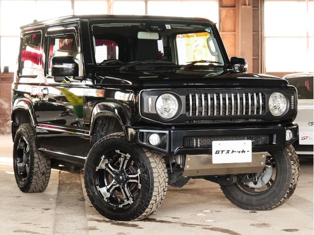 ジムニー XC 5MT リフトアップ アルパインナビ/フルセグ/CD/DVD/Bluetooth バックカメラ レイズ16AW オープンカントリー 前後ショートバンパー トラストマフラー/エアクリ LEDヘッドライト(43枚目)