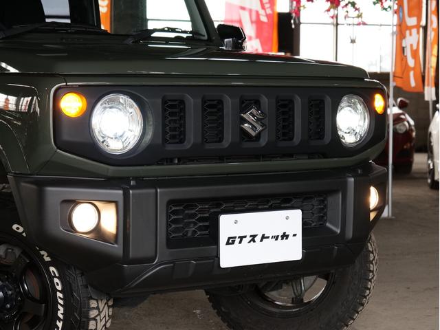 ジムニー XC 5MT モンスターリフトアップ サイド出しHKSマフラー RAYS16AW カロッツェリアナビ/DVD/Bluetooth クルコン ベースキャリア シートヒーター LEDヘッドライト フォグライト(5枚目)