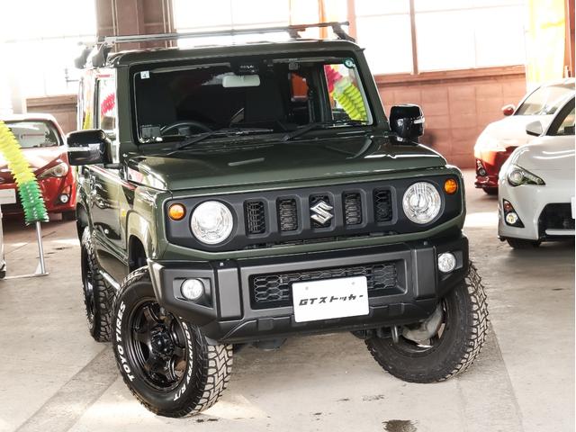 ジムニー XC 5MT モンスターリフトアップ サイド出しHKSマフラー RAYS16AW カロッツェリアナビ/DVD/Bluetooth クルコン ベースキャリア シートヒーター LEDヘッドライト フォグライト(27枚目)