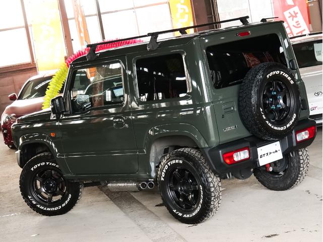 ジムニー XC 5MT モンスターリフトアップ サイド出しHKSマフラー RAYS16AW カロッツェリアナビ/DVD/Bluetooth クルコン ベースキャリア シートヒーター LEDヘッドライト フォグライト(28枚目)