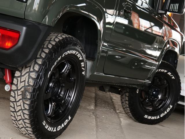 ジムニー XC 5MT モンスターリフトアップ サイド出しHKSマフラー RAYS16AW カロッツェリアナビ/DVD/Bluetooth クルコン ベースキャリア シートヒーター LEDヘッドライト フォグライト(29枚目)