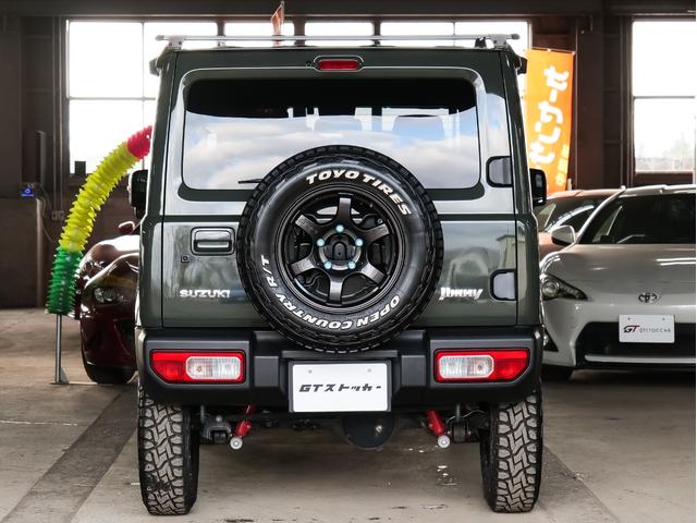 ジムニー XC 5MT モンスターリフトアップ サイド出しHKSマフラー RAYS16AW カロッツェリアナビ/DVD/Bluetooth クルコン ベースキャリア シートヒーター LEDヘッドライト フォグライト(44枚目)