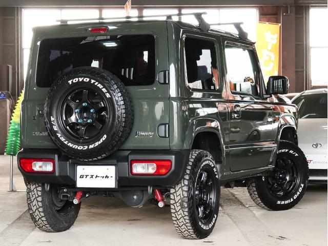 ジムニー XC 5MT モンスターリフトアップ サイド出しHKSマフラー RAYS16AW カロッツェリアナビ/DVD/Bluetooth クルコン ベースキャリア シートヒーター LEDヘッドライト フォグライト(46枚目)