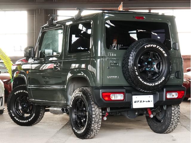 ジムニー XC 5MT モンスターリフトアップ サイド出しHKSマフラー RAYS16AW カロッツェリアナビ/DVD/Bluetooth クルコン ベースキャリア シートヒーター LEDヘッドライト フォグライト(49枚目)