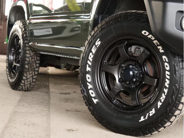 ジムニー XC 5MT モンスターリフトアップ サイド出しHKSマフラー RAYS16AW カロッツェリアナビ/DVD/Bluetooth クルコン ベースキャリア シートヒーター LEDヘッドライト フォグライト(50枚目)