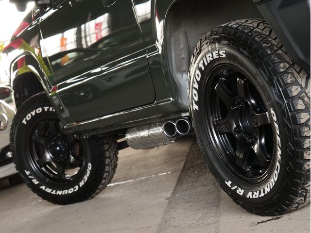 ジムニー XC 5MT モンスターリフトアップ サイド出しHKSマフラー RAYS16AW カロッツェリアナビ/DVD/Bluetooth クルコン ベースキャリア シートヒーター LEDヘッドライト フォグライト(53枚目)