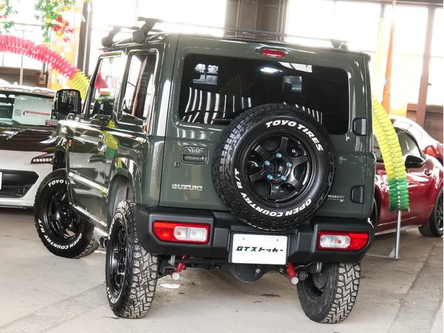 ジムニー XC 5MT モンスターリフトアップ サイド出しHKSマフラー RAYS16AW カロッツェリアナビ/DVD/Bluetooth クルコン ベースキャリア シートヒーター LEDヘッドライト フォグライト(56枚目)