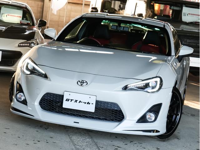 86 GTリミテッド 6MT 寒冷地仕様 モデリスタフルエアロ 柿本マフラー RAYS18AW HKSプレミアムサクション 純正ナビ/フルセグ/CD/Bluetooth/バックカメラ ETC シートヒーター リアスポ(4枚目)