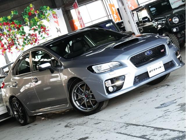 WRX STI STI タイプS 純正ビルシュタインショック 純正BBS18AW 純正OPパナソニックナビ/フルセグ/CD/DVD バックカメラ ETC 前後ドラレコ BSM ハーフレザーシート パワーシート リアウィング(3枚目)