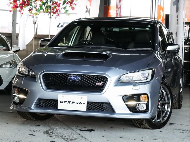WRX STI STI タイプS 純正ビルシュタインショック 純正BBS18AW 純正OPパナソニックナビ/フルセグ/CD/DVD バックカメラ ETC 前後ドラレコ BSM ハーフレザーシート パワーシート リアウィング(4枚目)