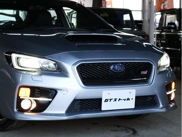 WRX STI STI タイプS 純正ビルシュタインショック 純正BBS18AW 純正OPパナソニックナビ/フルセグ/CD/DVD バックカメラ ETC 前後ドラレコ BSM ハーフレザーシート パワーシート リアウィング(5枚目)