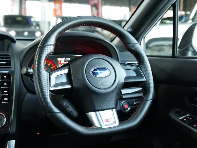 WRX STI STI タイプS 純正ビルシュタインショック 純正BBS18AW 純正OPパナソニックナビ/フルセグ/CD/DVD バックカメラ ETC 前後ドラレコ BSM ハーフレザーシート パワーシート リアウィング(7枚目)