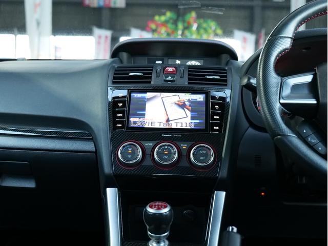 WRX STI STI タイプS 純正ビルシュタインショック 純正BBS18AW 純正OPパナソニックナビ/フルセグ/CD/DVD バックカメラ ETC 前後ドラレコ BSM ハーフレザーシート パワーシート リアウィング(21枚目)