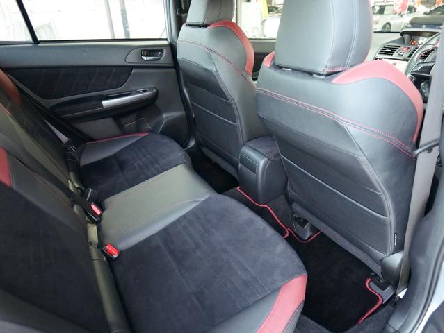 WRX STI STI タイプS 純正ビルシュタインショック 純正BBS18AW 純正OPパナソニックナビ/フルセグ/CD/DVD バックカメラ ETC 前後ドラレコ BSM ハーフレザーシート パワーシート リアウィング(37枚目)