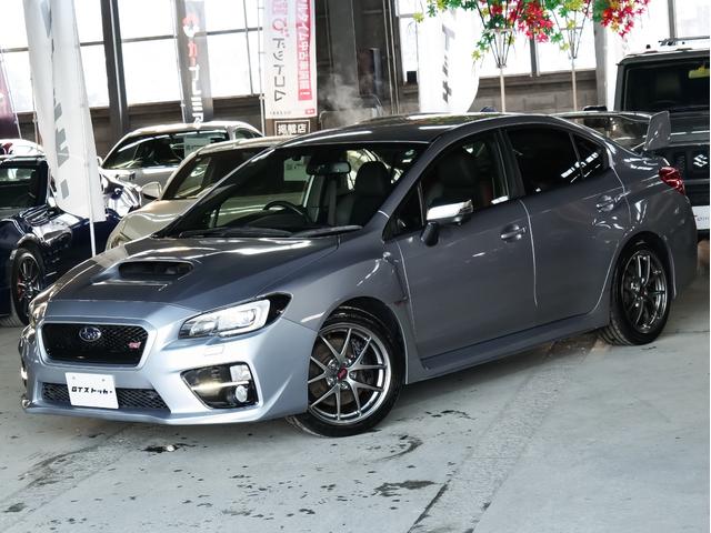 WRX STI STI タイプS 純正ビルシュタインショック 純正BBS18AW 純正OPパナソニックナビ/フルセグ/CD/DVD バックカメラ ETC 前後ドラレコ BSM ハーフレザーシート パワーシート リアウィング(49枚目)