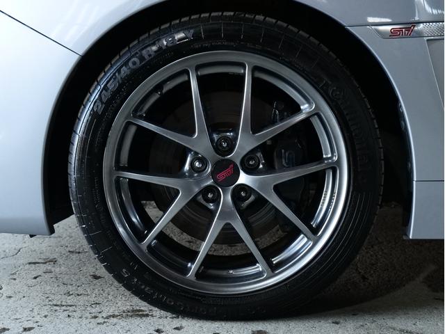 WRX STI STI タイプS 純正ビルシュタインショック 純正BBS18AW 純正OPパナソニックナビ/フルセグ/CD/DVD バックカメラ ETC 前後ドラレコ BSM ハーフレザーシート パワーシート リアウィング(52枚目)