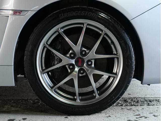 WRX STI STI タイプS 純正ビルシュタインショック 純正BBS18AW 純正OPパナソニックナビ/フルセグ/CD/DVD バックカメラ ETC 前後ドラレコ BSM ハーフレザーシート パワーシート リアウィング(54枚目)