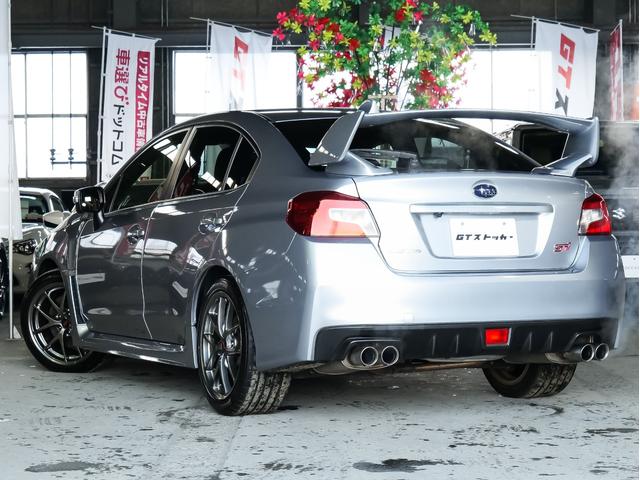 WRX STI STI タイプS 純正ビルシュタインショック 純正BBS18AW 純正OPパナソニックナビ/フルセグ/CD/DVD バックカメラ ETC 前後ドラレコ BSM ハーフレザーシート パワーシート リアウィング(55枚目)